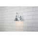 Provence 1 Light 6 inch PC Bath Light Wall Light in Polished Chrome